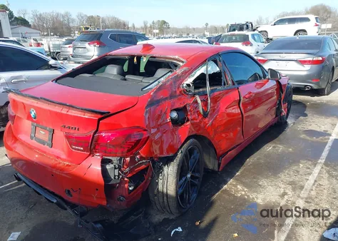 2017 BMW 440I xDrive from USA, damaged, VIN WBA4P3C59HK528445